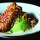 Mochi With Peanut Brown Sugar and Ice Cream